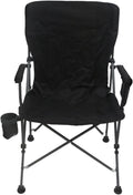 Portable Camping Chairs- Lightweight,Back with Side Pockets & Cup Holder,Large Foldable Camping Chair for Tailgating, Firepits,Fishing, Hiking, Travel, Picnic, Beach Patio, & More