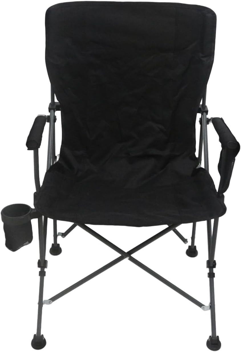 Portable Camping Chairs- Lightweight,Back with Side Pockets & Cup Holder,Large Foldable Camping Chair for Tailgating, Firepits,Fishing, Hiking, Travel, Picnic, Beach Patio, & More