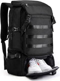 40L Travel Backpack, 15.6 Inch Laptop Backpack for Men Women, Waterproof Rucksack Casual Daypack with Shoe Compartment for Work Business Hiking