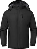 Men’s Skiing Jacket Waterproof windproof Rain Jackets with Hood