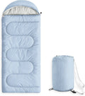 Lightweight camping sleeping bag, suitable for hiking and outdoor travel, usable in both warm and cold weather.